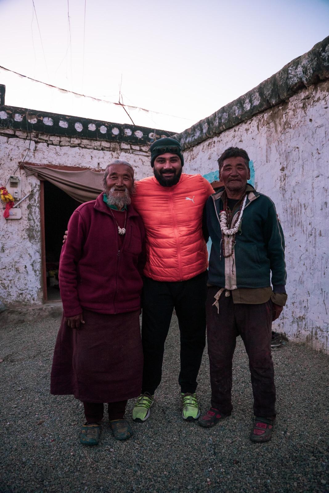 Team on journey